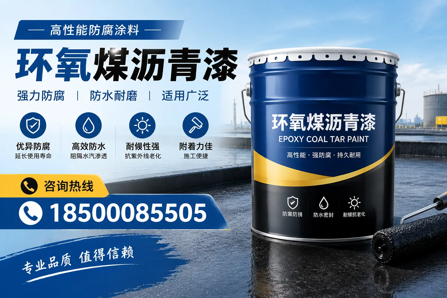 环氧煤沥青漆的主要成分与功能，东营用户深度了解